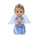 Ver imagem 4 de Anjinho Azul Oração 15cm - Enfeite Resina