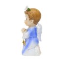 Ver imagem 2 de Anjinho Azul Oração 15cm - Enfeite Resina