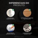 Ver imagem 4 de Cabeceira Cama Box Casal Queen Size Maísa 160cm Com Frame Suede Cinza - Desk Design