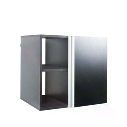 Conjunto Gabinete para Banheiro Preto 55cm sem Cuba Harpia - 7