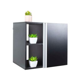 Conjunto Gabinete para Banheiro Preto 55cm sem Cuba Harpia - 10