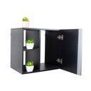 Ver imagem 6 de Conjunto Gabinete para Banheiro Preto 55cm sem Cuba Harpia