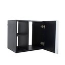 Ver mais imagens de Conjunto Gabinete para Banheiro Preto 55cm sem Cuba Harpia