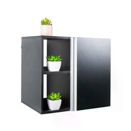 Conjunto Gabinete para Banheiro Preto 55cm sem Cuba Harpia - 5