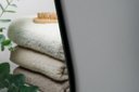 Ver imagem 6 de Espelho Orgânico Geller 70x50cm Decorativo Grande Barato - Suporte