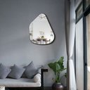 Ver imagem 5 de Espelho Orgânico Geller 70x50cm Decorativo Grande Barato - Suporte