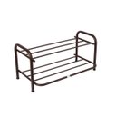 Ver imagem 3 de Sapateira 2 Andares Pintura Elestrostática Aço Corten 6 Pares - 72x36 Cm