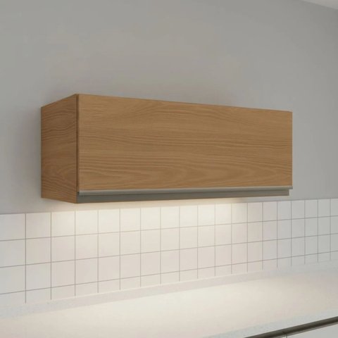 Armário de Cozinha Aéreo Basculante 80cm 1 Porta Geladeira Maxxi Kappesberg