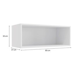 Armário de Cozinha Aéreo 80cm 1 Porta Basculante Geladeira G773 Maxxi Canela Kappesberg - 2