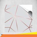 Ver imagem 3 de Papel De Parede Zara Rose Gold Cinza Auto Colante - 3mts - 0,52 x 2,00 metros