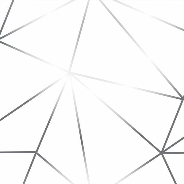 Papel De Parede Zara Branco Cinza Auto Colante - 0,52 x 3,00 metros - 2