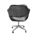 Ver imagem 5 de Poltrona Zara Giratória Reclinável Veludo Cinza 220 Bella Decor
