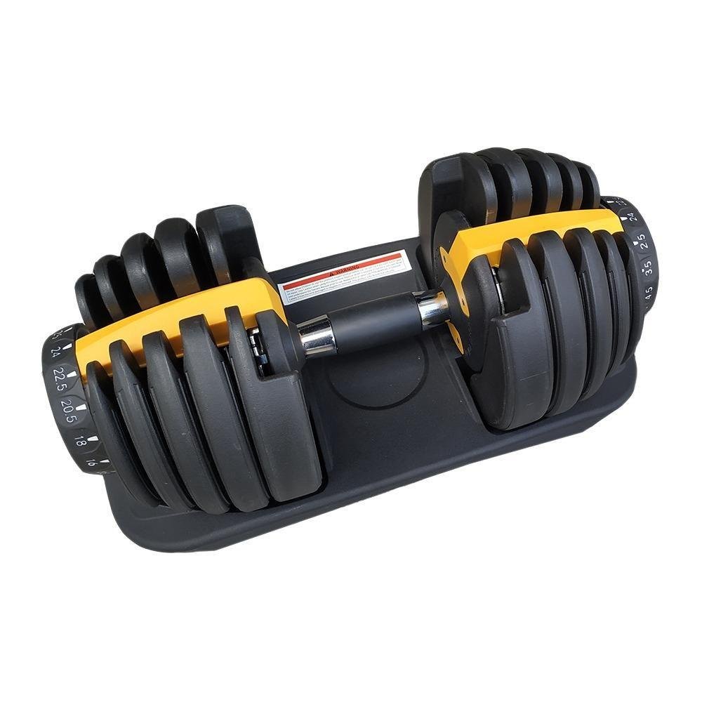 Dumbbell Halter com Anilhas Regulavel 24kg Ahead Sports