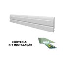 Ver imagem 2 de Rodape Flexível Borracha Eva Autocolante 6cm x 1cm Rolo 10M