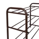 Ver imagem 5 de Sapateira 3 Andares Pintura Elestrostática Aço Corten 6 Pares - 51x55 Cm