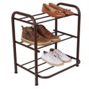 Ver imagem 4 de Sapateira 3 Andares Pintura Elestrostática Aço Corten 6 Pares - 51x55 Cm