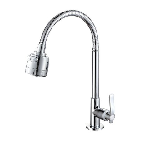 Torneira Cozinha Gourmet Flexível Pia Mesa 2 Jatos Metal