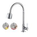 Ver imagem 5 de Torneira Cozinha Gourmet Flexível Pia Mesa 2 Jatos Metal