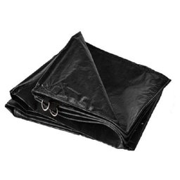 Lona pvc preto 6x3 m proteção cortina área de solda biombo - 1