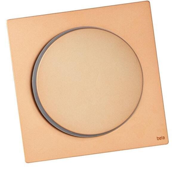 Kit 05 - Ralo Click Inteligente 15X15 Cm (Inox Rosé) - 1