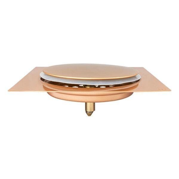 Kit 05 - Ralo Click Inteligente 15X15 Cm (Inox Rosé) - 9