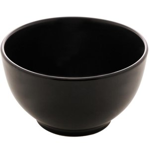 Bowl Lyor Preto Cerâmica 680ml Cronus Cumbuca Tigela Saladas Caldos Sobremesas