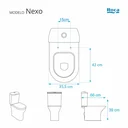 Ver imagem 2 de Tampa de Vaso Sanitário com Amortecedor Nexo Branco para Bacia Roca