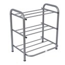 Ver imagem 3 de Sapateira 3 Andares Pintura Elestrostática Cinza Sky 6 Pares - 51x55 Cm