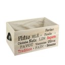 Ver imagem 2 de Porta Pão em Madeira com Tecido - 37101006 - La Petite Cuisine