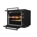 Ver imagem 7 de Churrasqueira Gás Bancada Ranch Grill com 3 Espetos Bivolt Preta Fischer