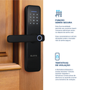 Ver imagem 5 de Fechadura Digital Wi-fi com Biometria Esf-de4000b - Elsys