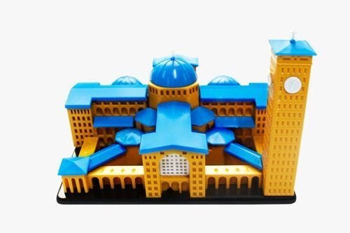 Santuario Nossa Senhora Aparecida Enfeite Casa Lindo - Laranja Azul - 3