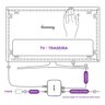 Imersão Ambiente Light para Tv 45 a 55 Ekcl-t3061-2 - 10