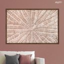 Ver imagem 2 de Quadro Decorativo 60x80cm Vidro Textura Vime Cesta Abg051