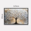 Ver imagem 3 de Quadro Abstrato Árvore da Vida - Sonhos que Florescem