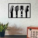 Ver imagem 1 de Quadro Decorativo Instrumentos Musicais - Mdf 3mm 002