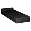 Ver imagem 4 de Sofá Cama Solteiro New Extra Courano Preto - Paropas