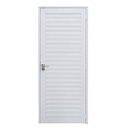 Ver imagem 1 de Porta Palheta de Alumínio Branco Maçaneta Premium Linha Roma:Direita/210 x 100