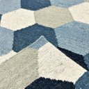 Ver imagem 2 de Tapete Kilim Surya 250x300 01 Azul