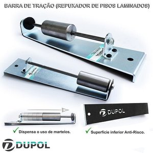 Repuxador de Pisos Laminados - Barra de Tração - Piso Laminado