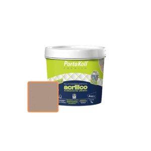 Rejunte Acrílico Acabamento Ultraliso Conhaque 1KG PortoKoll
