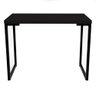 Mesa Industrial Preto 120cm X 50cm Base Metálica Preta - Belliv Decor - 3