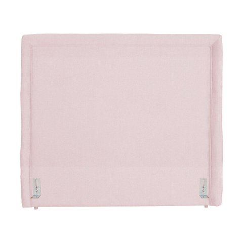 Cabeceira para Cama Box Stela Suede Solteiro Rosa Bebê