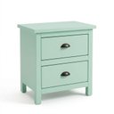 Ver imagem 3 de Mesa de Cabeceira com 2 Gavetas Versatille - Verde Menta