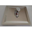 Ver imagem 4 de Ducha/ Chuveiro Slim Inox Desviador E Ducha De Mão Luxo