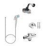 Ducha(Chuveiro)5 Opções Jatos Com Desviador E Chuveirinho - 1