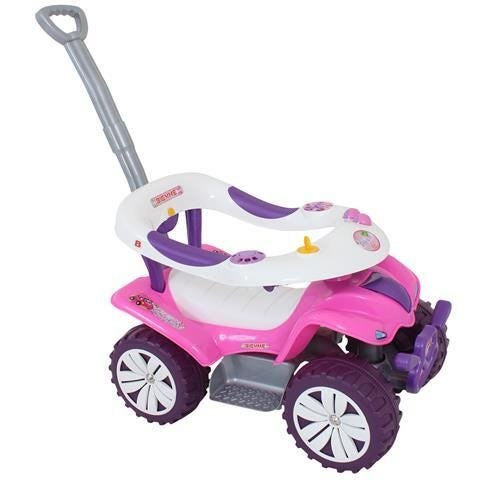 Veículo para bebê Sofy Car com Empurrador Biemme Ref 714 - 1