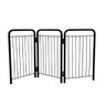 Cercado Portão Delimitador de Espaço para Cães Pequenos Portátil:preto - 1