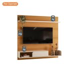 Ver imagem 4 de Painel para Tv Suspenso Evo com Buffet Soft Cinamomo Off White - Hb Móveis
