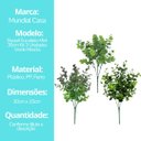 Ver mais imagens de Kit 3 Folhagens de Eucalipto Permanente 30cm Verde Mescla e Verde com Lilás Prime